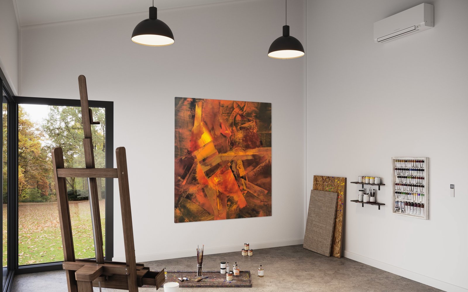Visualization in a space