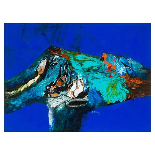 Vivid Blue with Turquoise Form